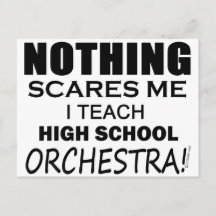 Nada me asusta de la orquesta de secundaria