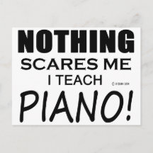Nada me asusta el piano