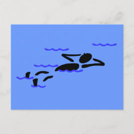 POSTAL NADAR Y RELAJARSE