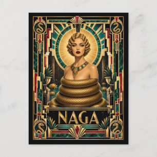 Postal Naga, Art Deco Mitológico