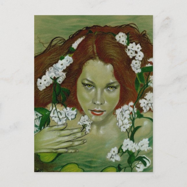 Postal Naiad Nymph Postcard (Anverso)