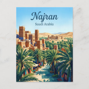 Postal Najran Arabia Saudita