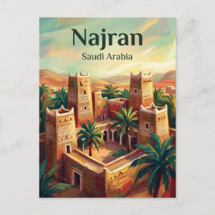 Postal Najran Arabia Saudita