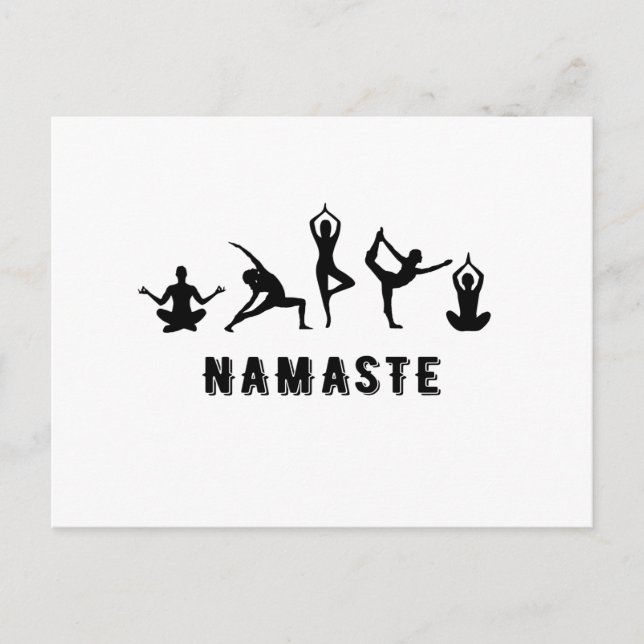 Postal Namaste (Anverso)