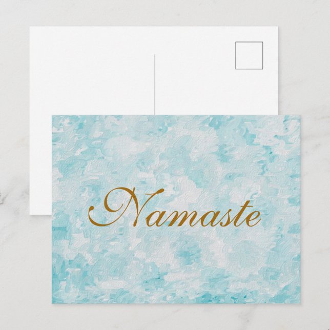 Postal Namaste (Anverso / Reverso)