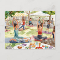 Namaste Yoga mujer levanta la mano Gracias