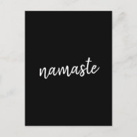 Namasté | Yoga Negro Meditación Espiritual Moderna
