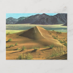 Postal Namibia, desierto y montañas