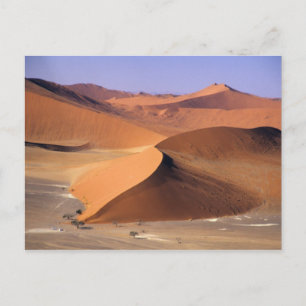 Postal Namibia: Dunas de Sossuvlei, Escenario aéreo.