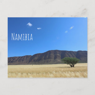 Postal Namibia Marienfluss Savannah Paisaje Naturaleza