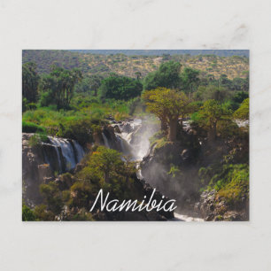 Postal Namibia Río Kunene Epupa Cae Paisajes Naturales