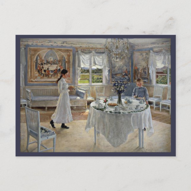 Postal Namnsdag o Día del nombre (Anverso)