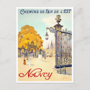 Postal Nancy France Viajes