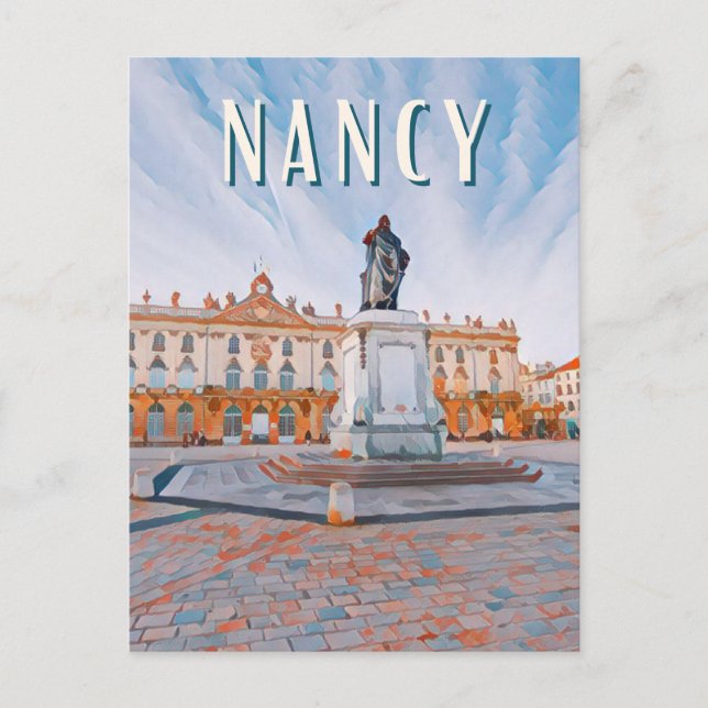 Postal Nancy Photo Vintage  (Anverso)