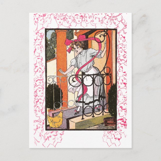 Postal Nanda del Palacio Real de Ev (Anverso)