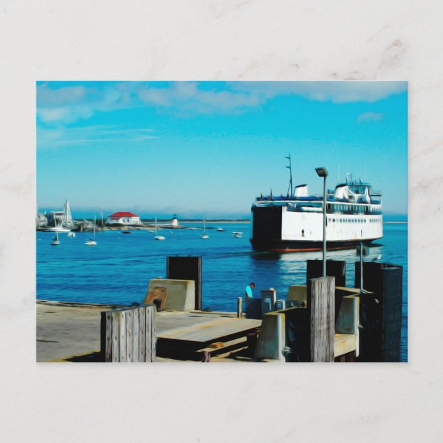Postal Nantucket Ferry (Anverso)