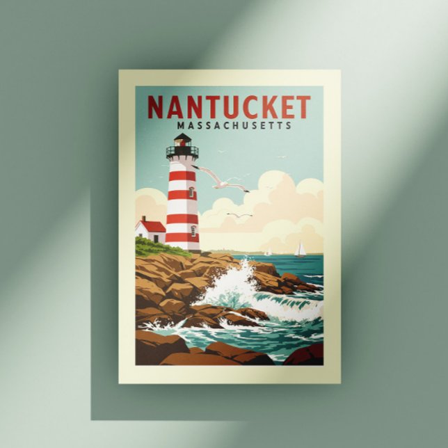 Postal Nantucket Massachusetts (Subido por el creador)
