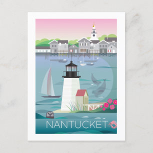 Postal Nantucket Postcard