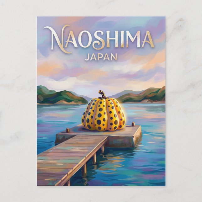 Postal Naoshima Japón (Anverso)