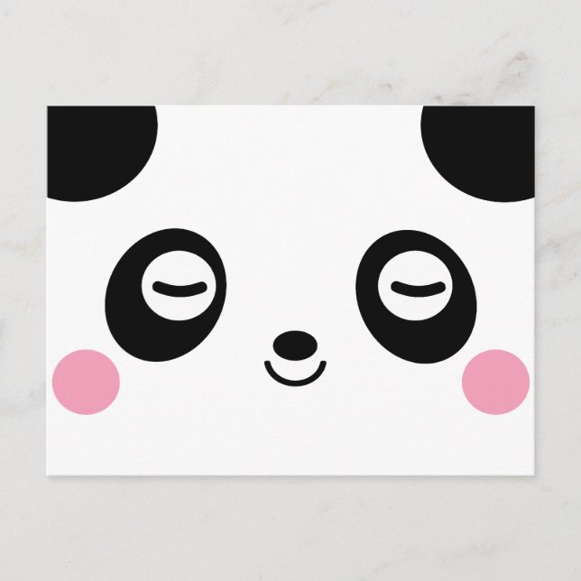 Postal Nap Time Panda (Anverso)