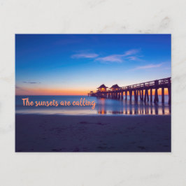 Postal Naples, Florida Sunset