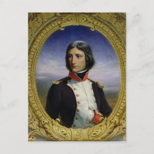 Postal Napoleon Bonaparte como Teniente Coronel