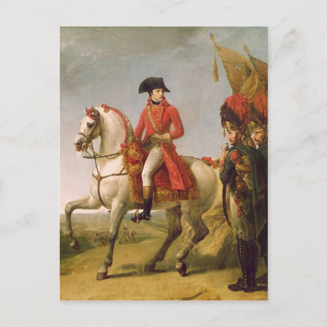 Postal Napoleón Bonaparte Primer Cónsul (Anverso)