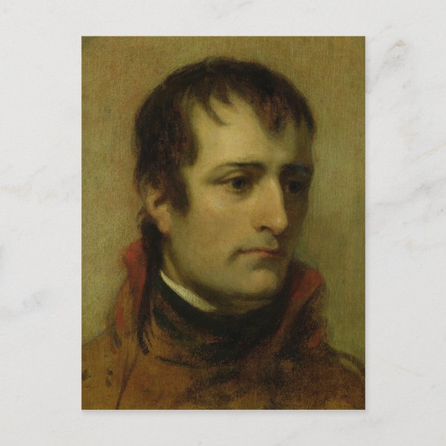 Postal Napoleón Bonaparte Primer Cónsul, 1802 (Anverso)