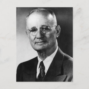 Postal Napoleon Hill - Piensa y Enriquece