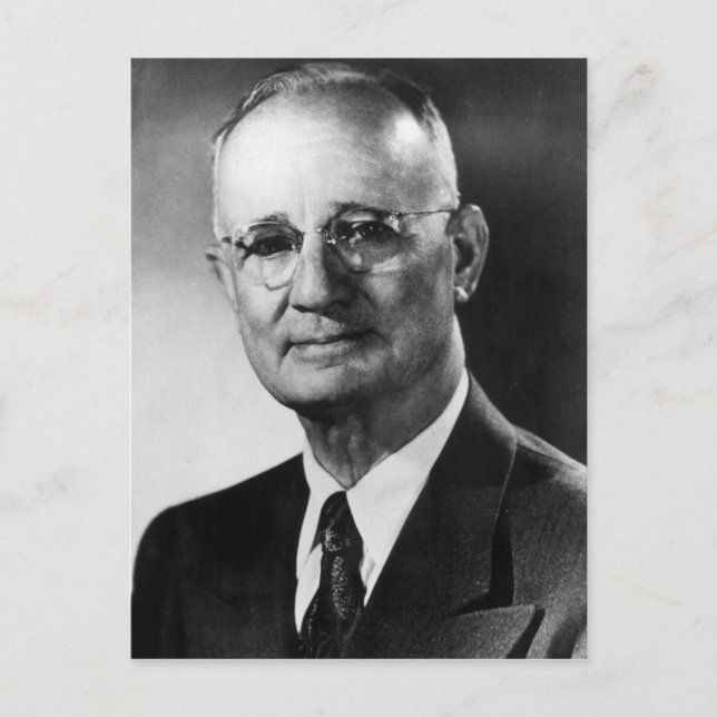 Postal Napoleon Hill - Piensa y Enriquece (Anverso)