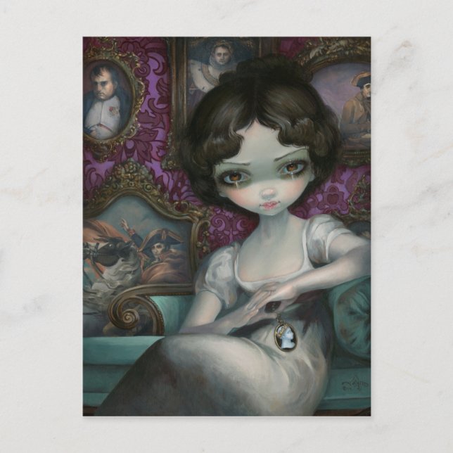 Postal "Napoleón y Josefina" (Anverso)