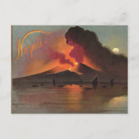 Nápoles, 1908, Vesuvio y la bahía de Nápoles