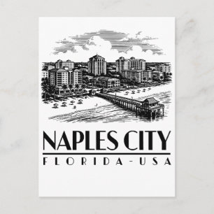 Postal Nápoles Ciudad Florida EE. UU.