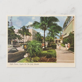 Postal Nápoles, la Quinta Avenida de Florida de los años 