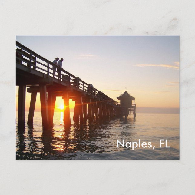 Postal Nápoles Pier (Anverso)