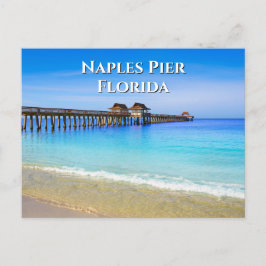 Postal Nápoles Pier Florida Blue Ocean Postcard