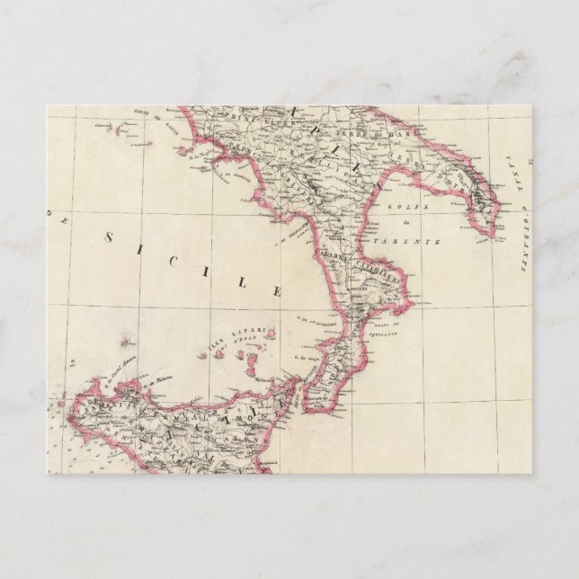 Postal Nápoles y Sicilia 26 (Anverso)