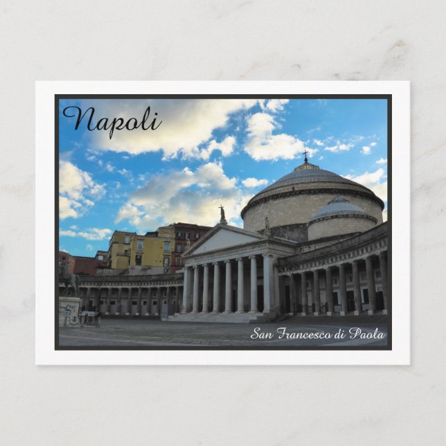 Postal Napoli (Anverso)