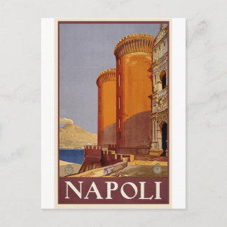Postal Napoli Italia Vintage Travel Postcard