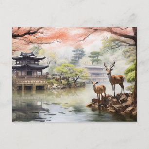 Postal Nara Serenidad - Estampa de Arte