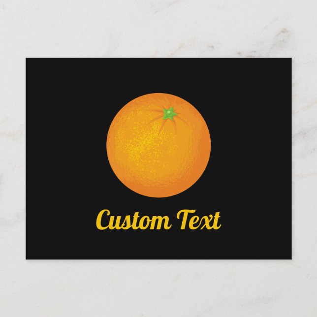 Postal Naranja (Anverso)
