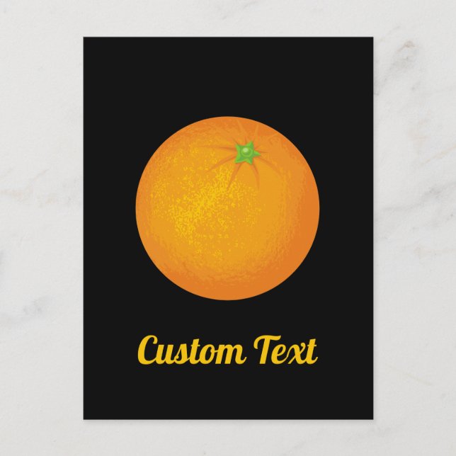 Postal Naranja (Anverso)