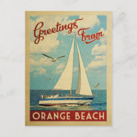 Naranja Beach Vintage Travel Alabama