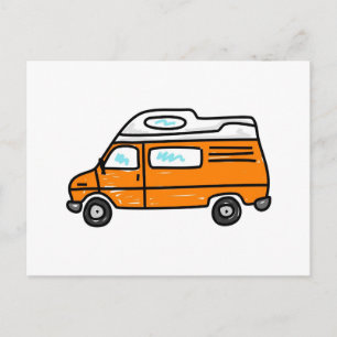Postal Naranja Campervan