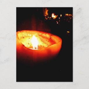 Postal Naranja Candle