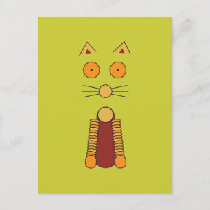 POSTAL NARANJA CAT