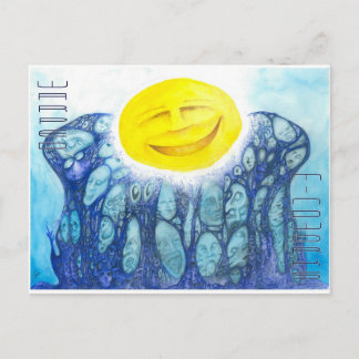 Postal Naranja de evolución