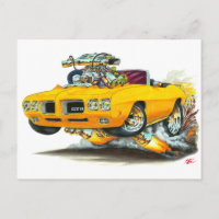 naranja de GTO de 1970 convertible