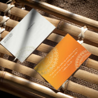 Naranja Gold Mandala, profesora de meditación de y