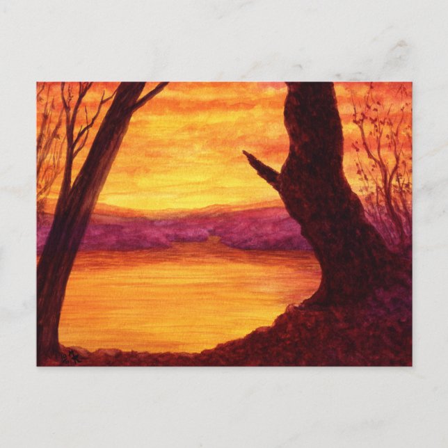Postal Naranja Lake Postcard (Anverso)